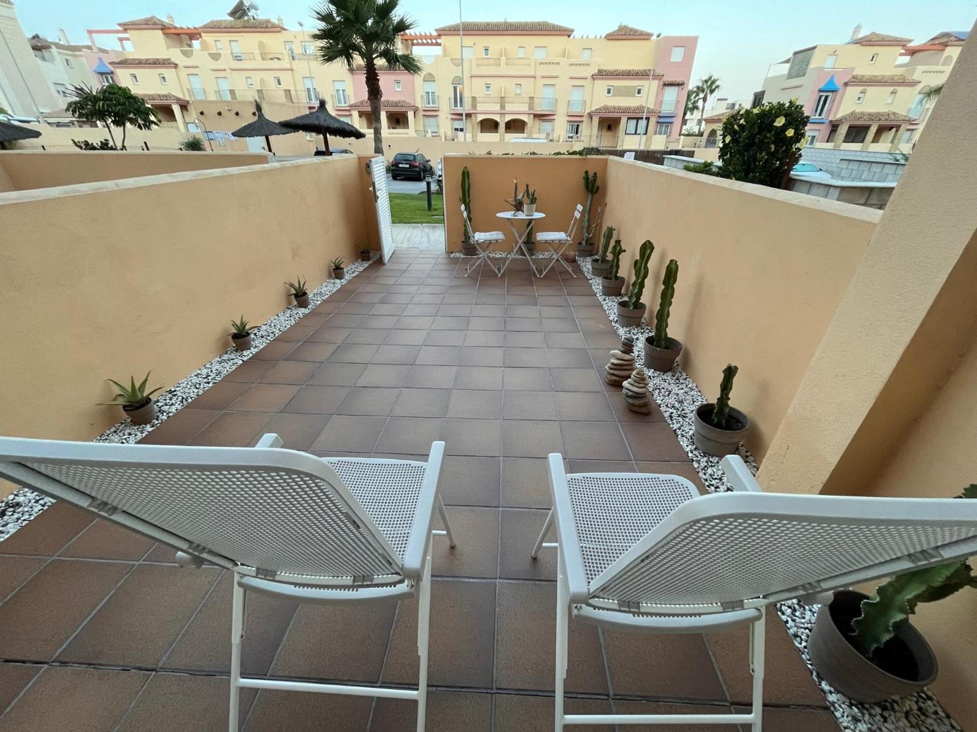 Los Lances Tarifa - Piscina Y Patio Zewnętrze zdjęcie